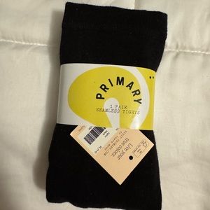 Primary Seamless Black Tights NEW